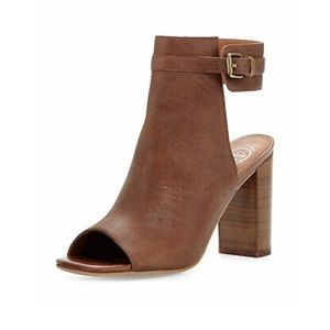 Leather Canal Jeffrey Campbell Peep Toe Size 7.5